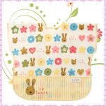 르슈크레 유아 턱받이(패턴레몬)