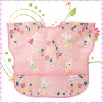 르슈크레 유아 턱받이(로즈핑크)