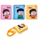 흔한남매 목걸이 3단 지갑 캐릭터지갑 초등학생지갑