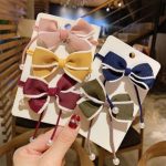 심플한 데일리 리본 헤어밴드 머리띠 헤어끈 5종 세트