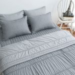 그레이 솔트 슈퍼싱글 간절기 이불 베개커버 세트