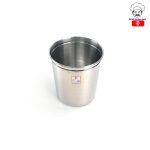 스텐 깡통 오픈휴지통 스텐쓰레기통 중