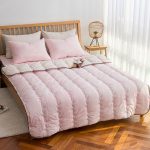 핑크 프리벨라 슈퍼싱글 간절기 이불 베개커버 세트