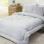 그레이 플라잉 슈퍼싱글 극세사 이불 베개커버 세트