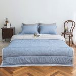 블루 드리즐 슈퍼싱글 간절기 이불 베개커버 세트